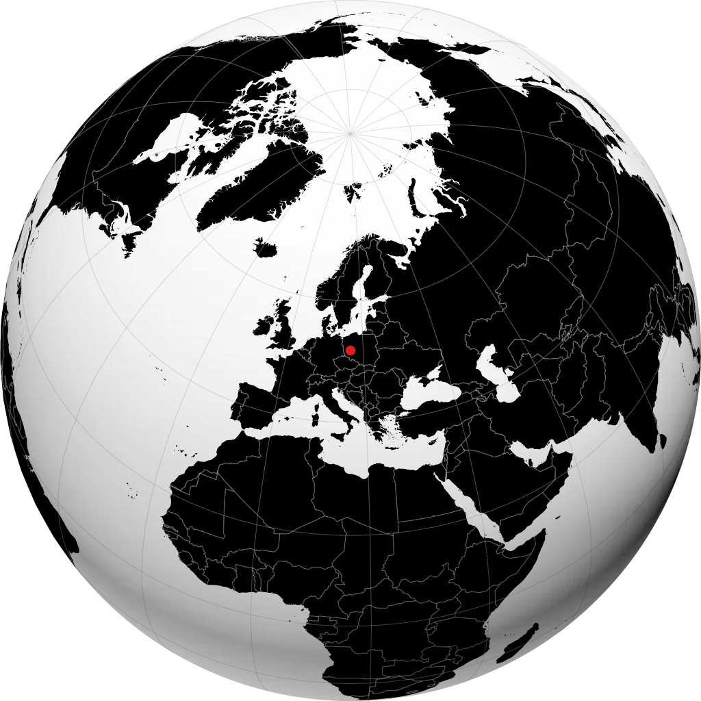 Leszno en el globo