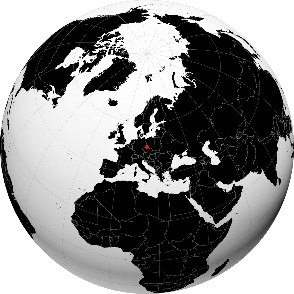 Liberec en el globo