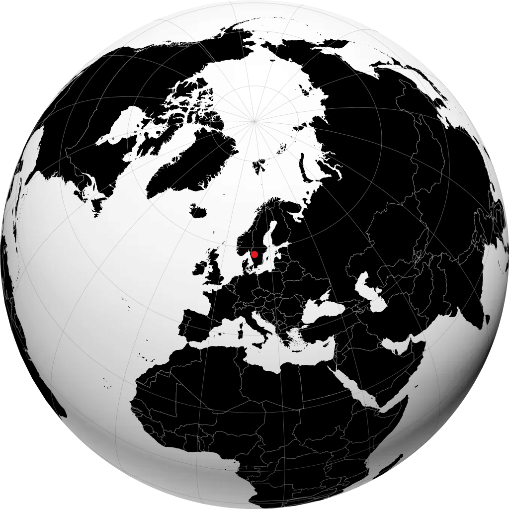 Lidköping en el globo