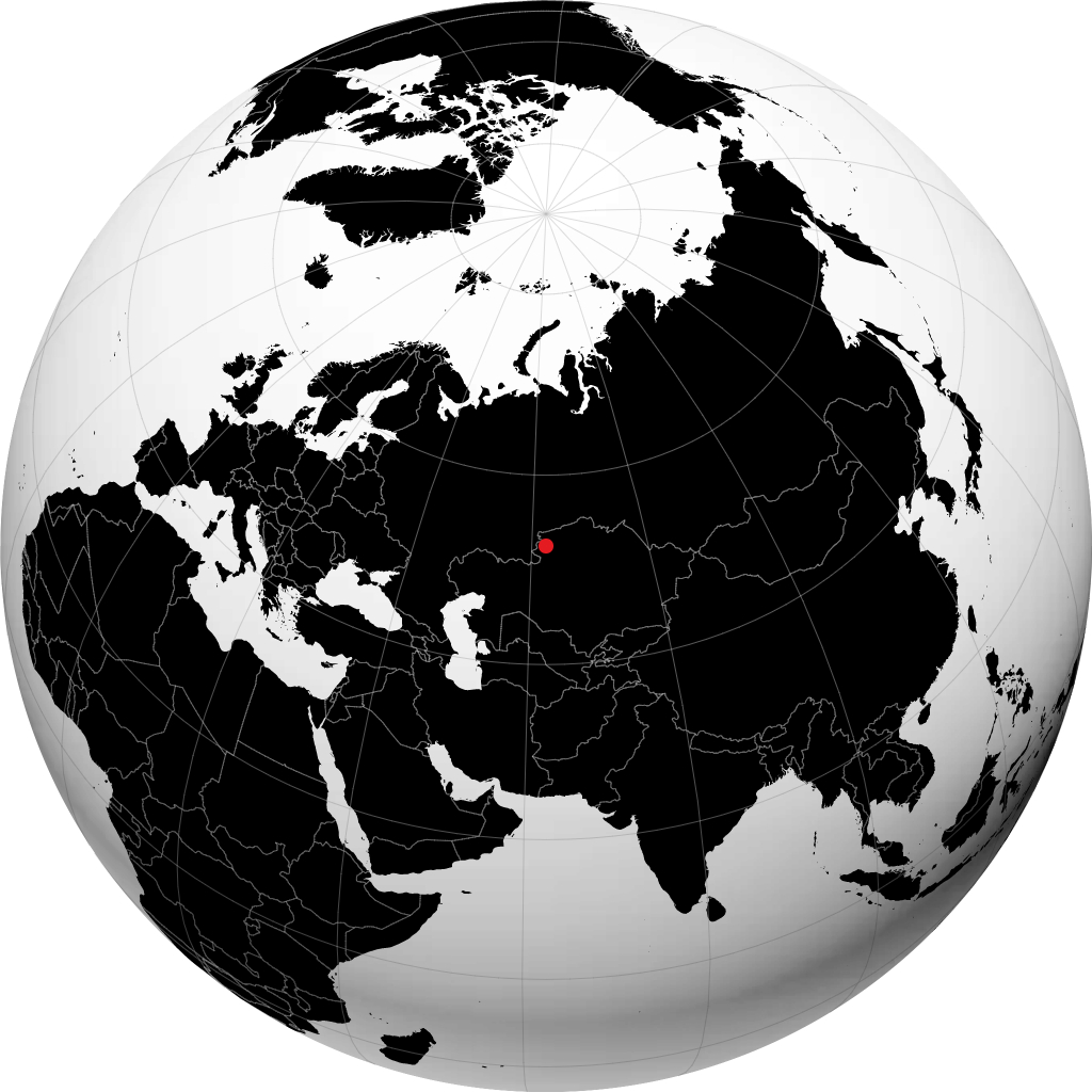 Lisakovsk en el globo
