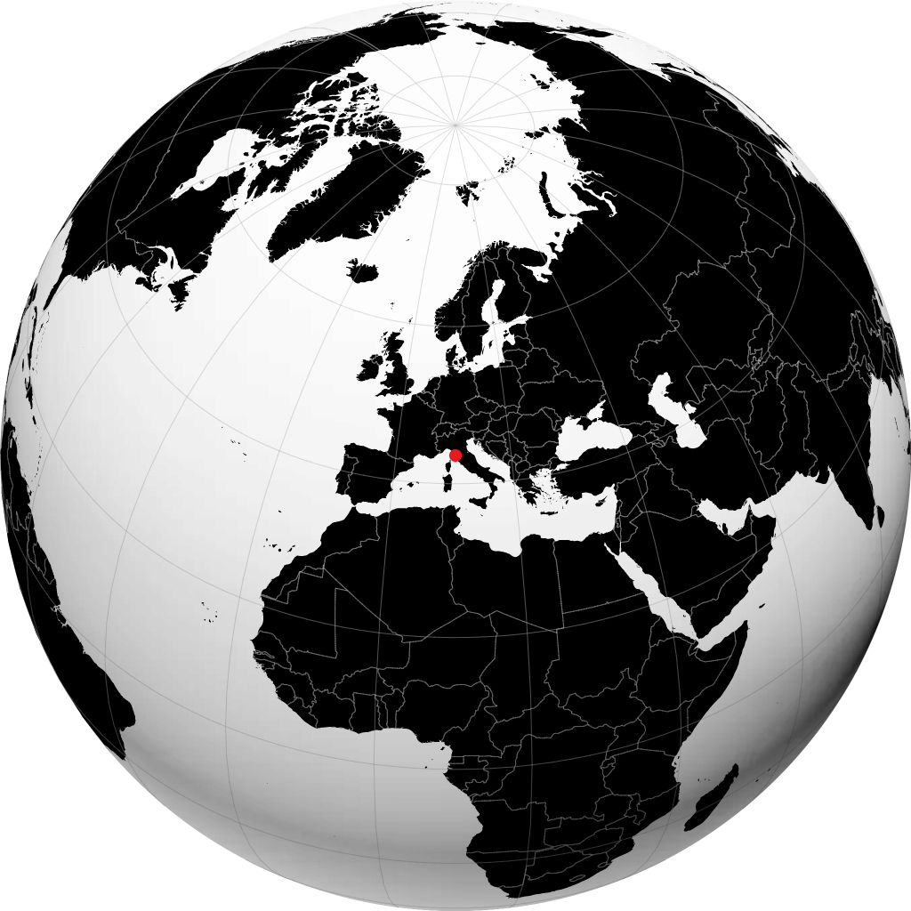 Livorno en el globo