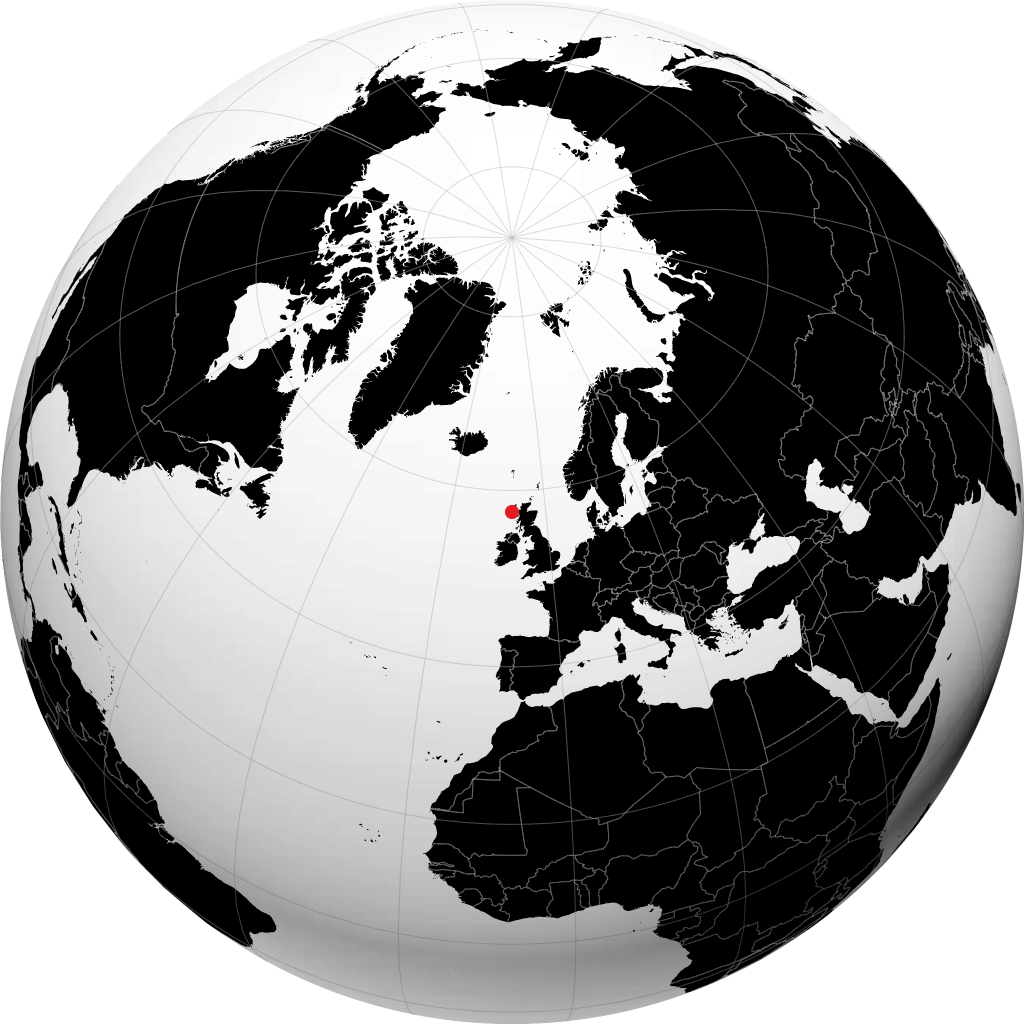 Lochmaddy en el globo
