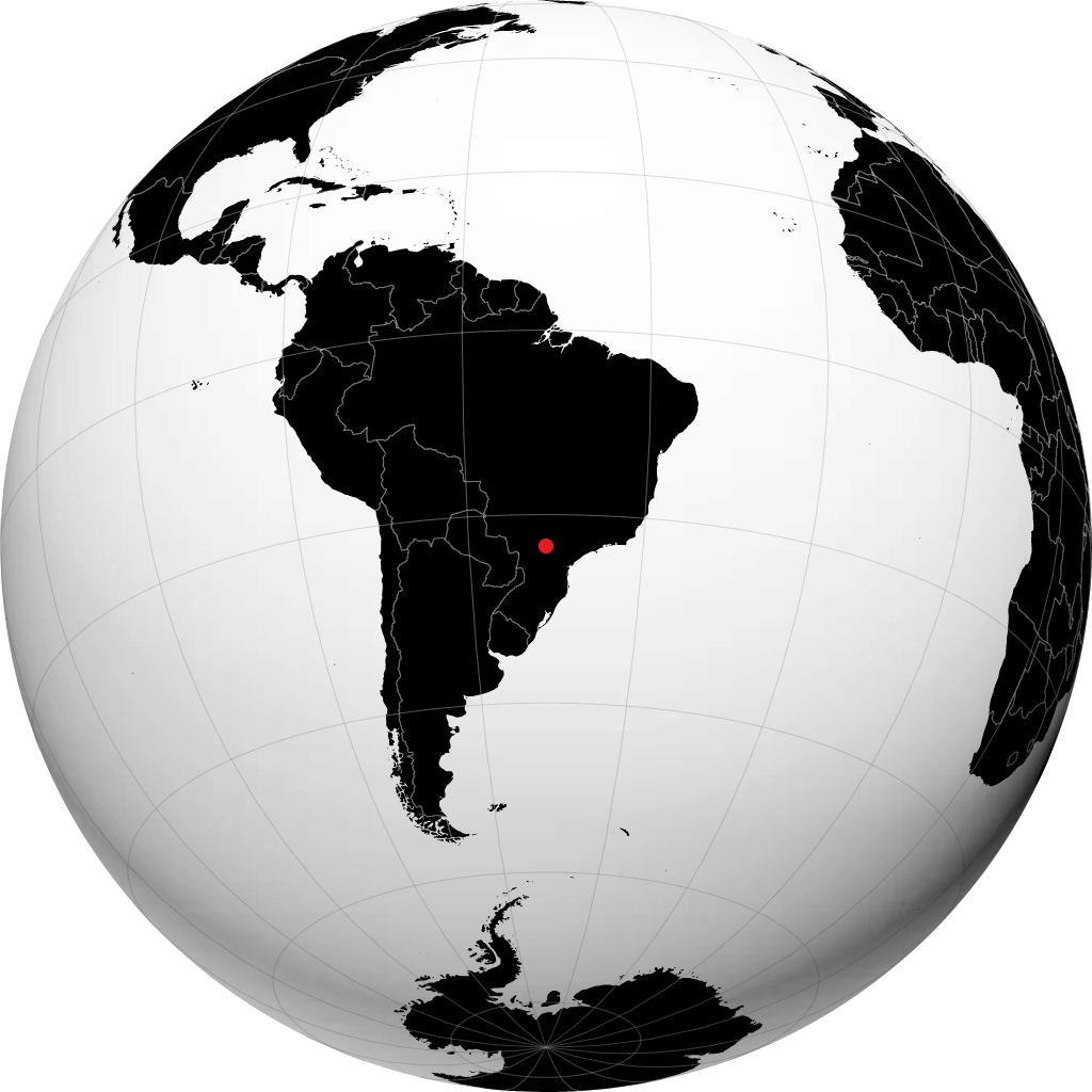 Londrina en el globo