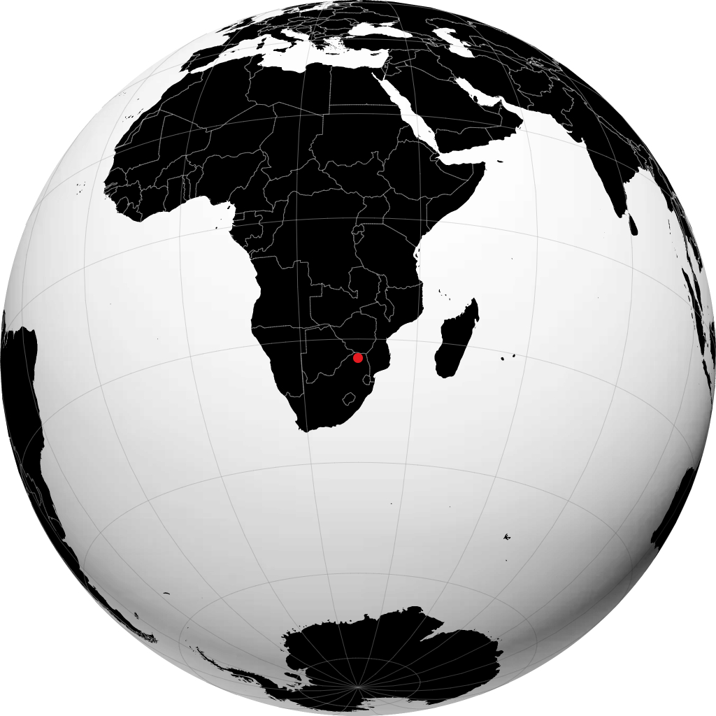 Louis Trichardt en el globo