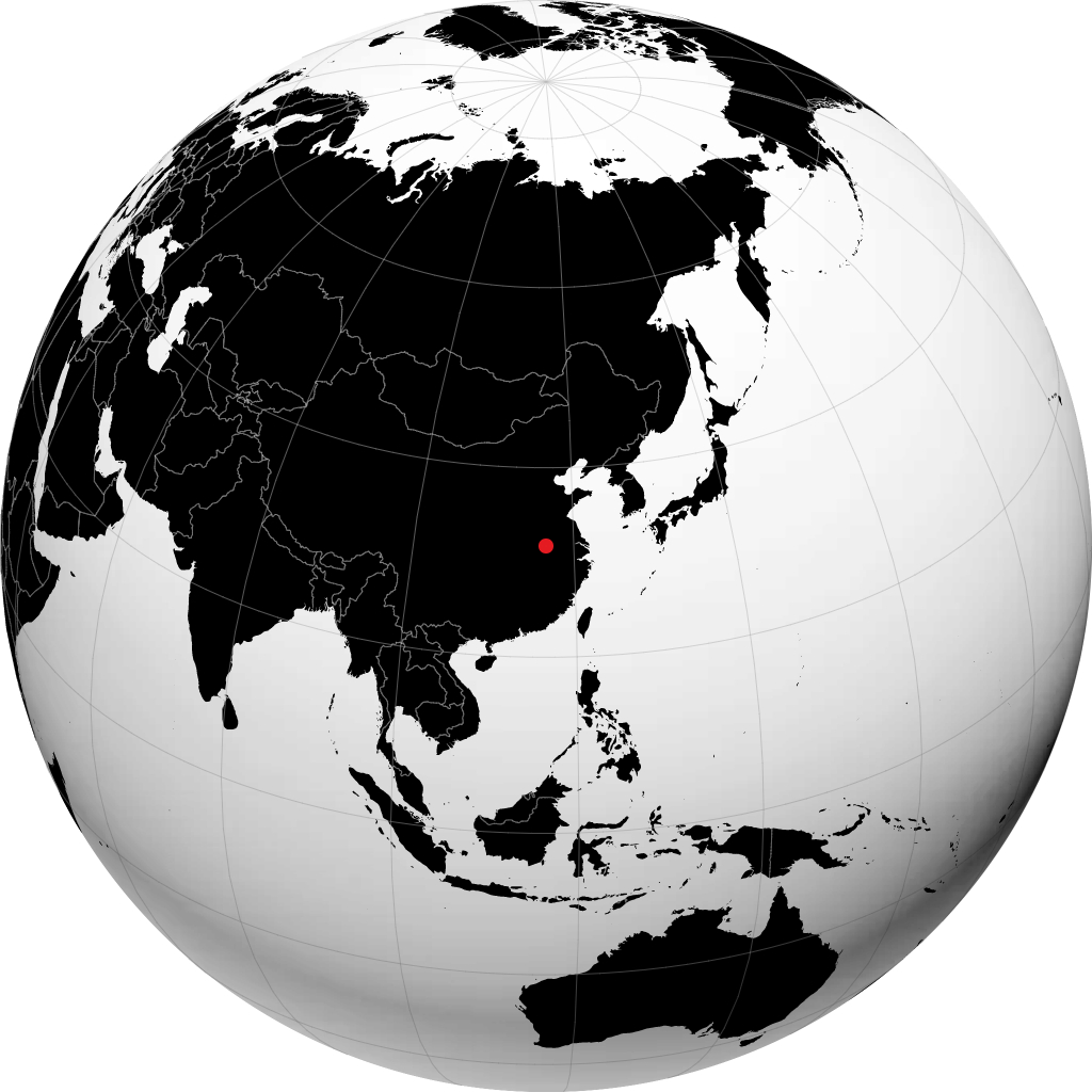 Lu'an en el globo