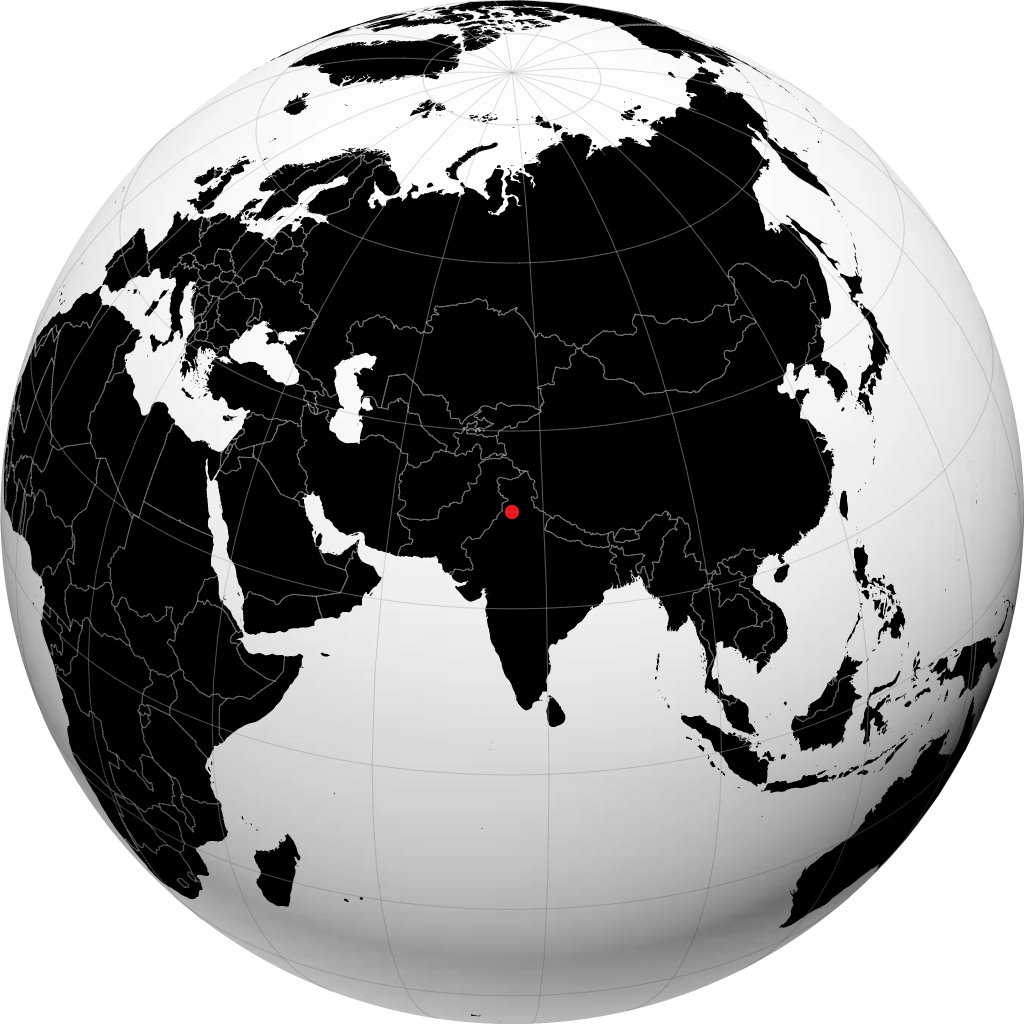 Ludhiana en el globo