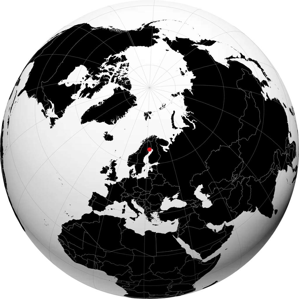 Luleå en el globo