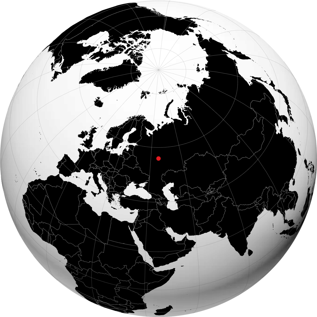 Lyskovo en el globo