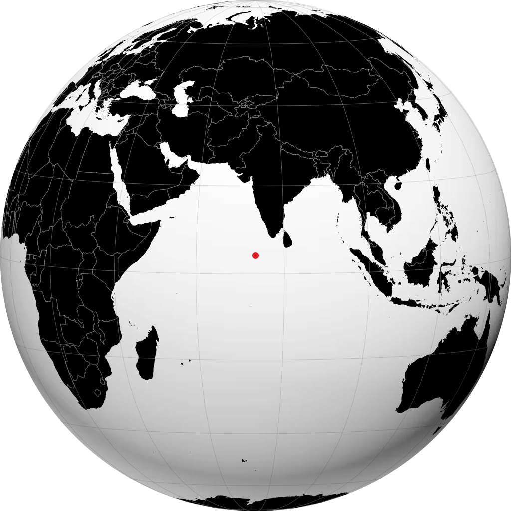 Malé en el globo