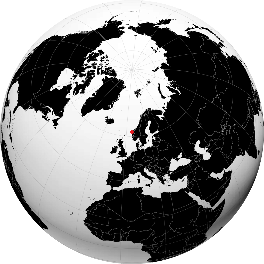 Måløy en el globo