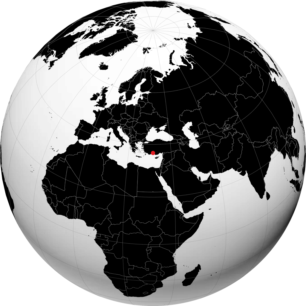 Manavgat en el globo