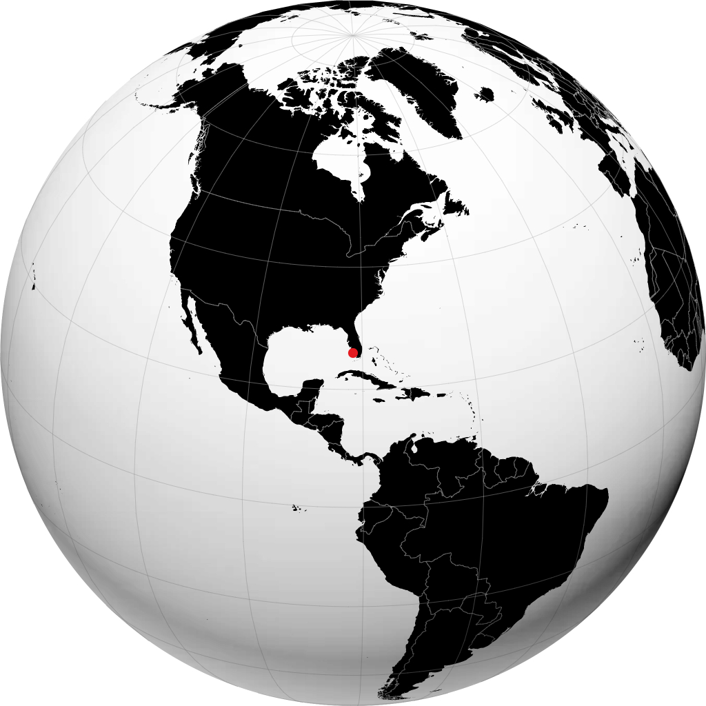 Marco Island en el globo