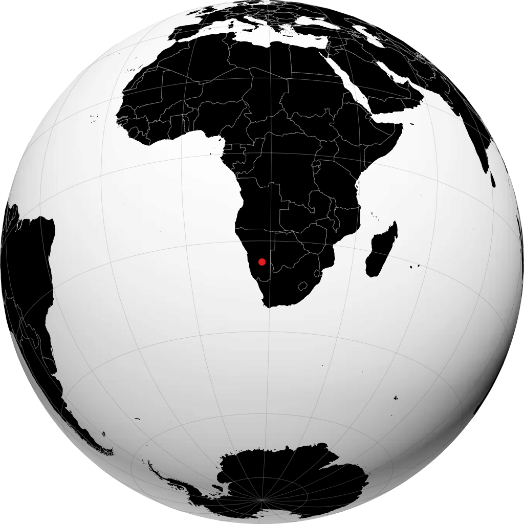 Mariental en el globo