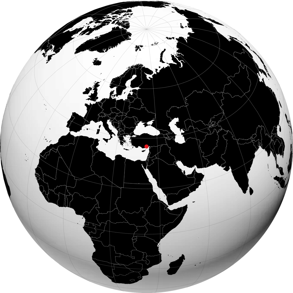 Mersin en el globo