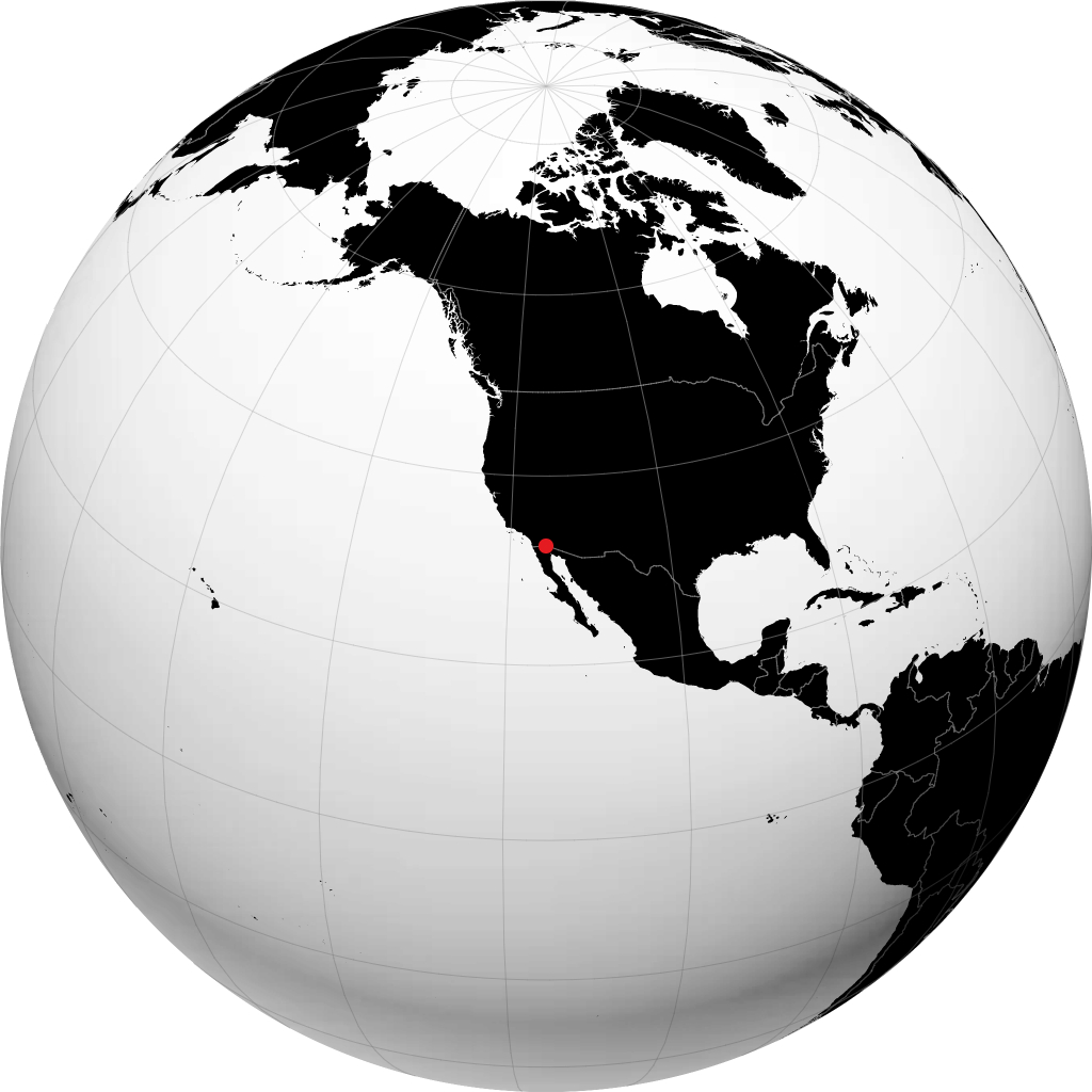 Mexicali en el globo