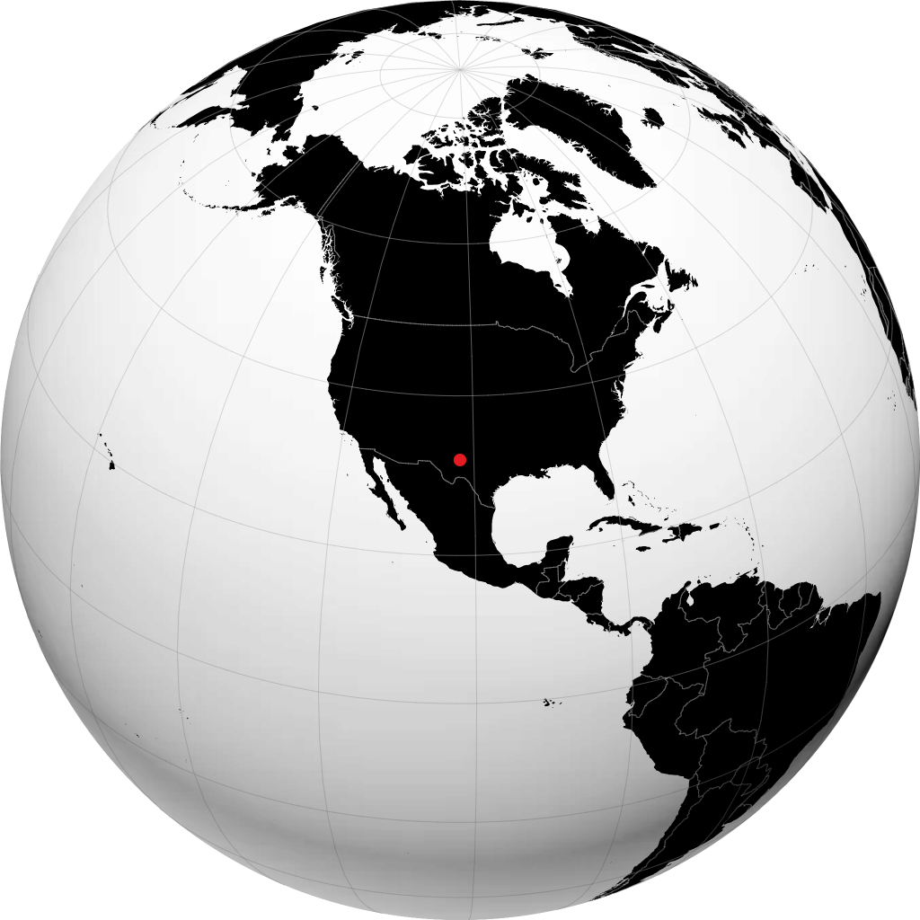 Midland en el globo