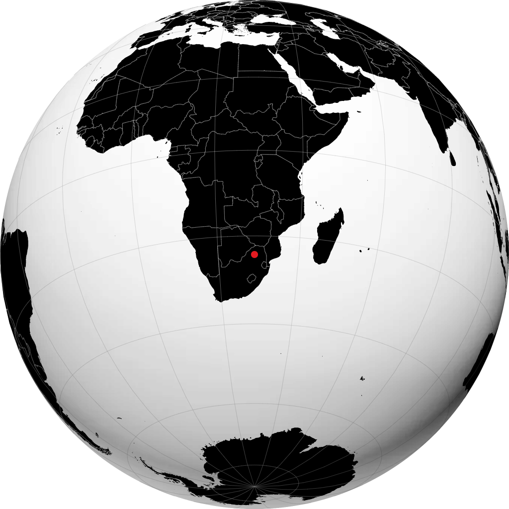 Mokopane en el globo