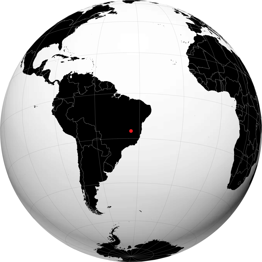 Montes Claros en el globo