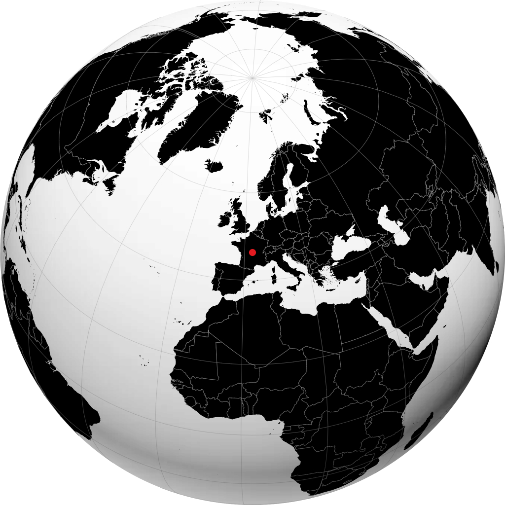 Montluçon en el globo