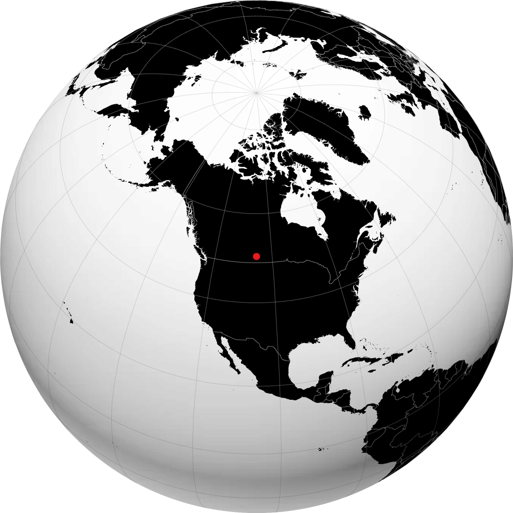 Moose Jaw en el globo