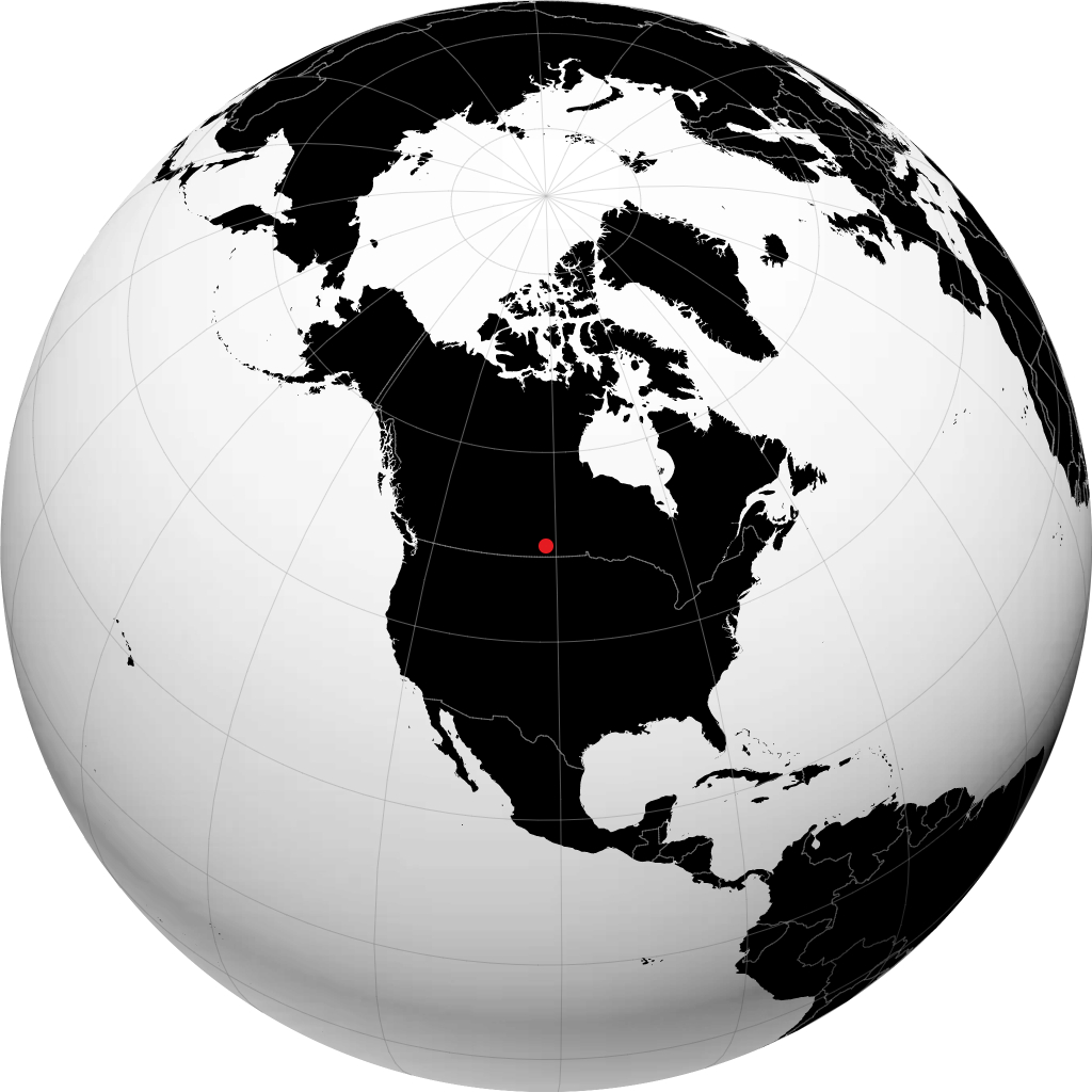 Moosomin en el globo