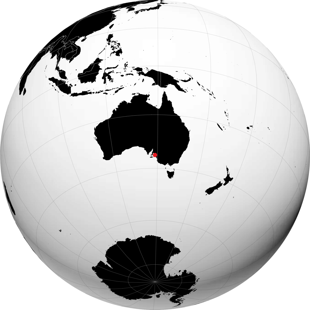 Mount Barker en el globo