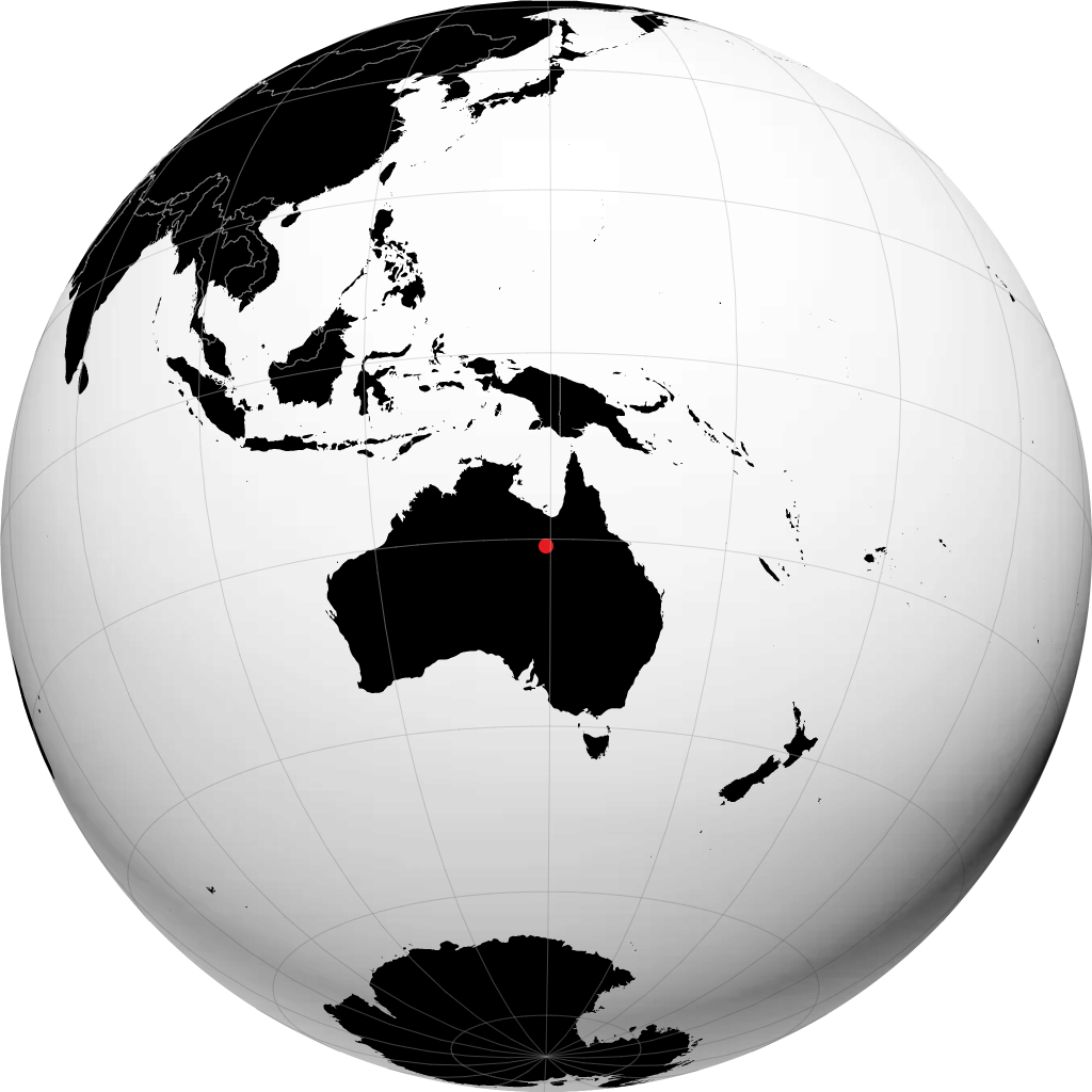 Mount Isa en el globo