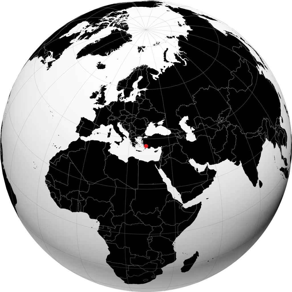 Muğla en el globo