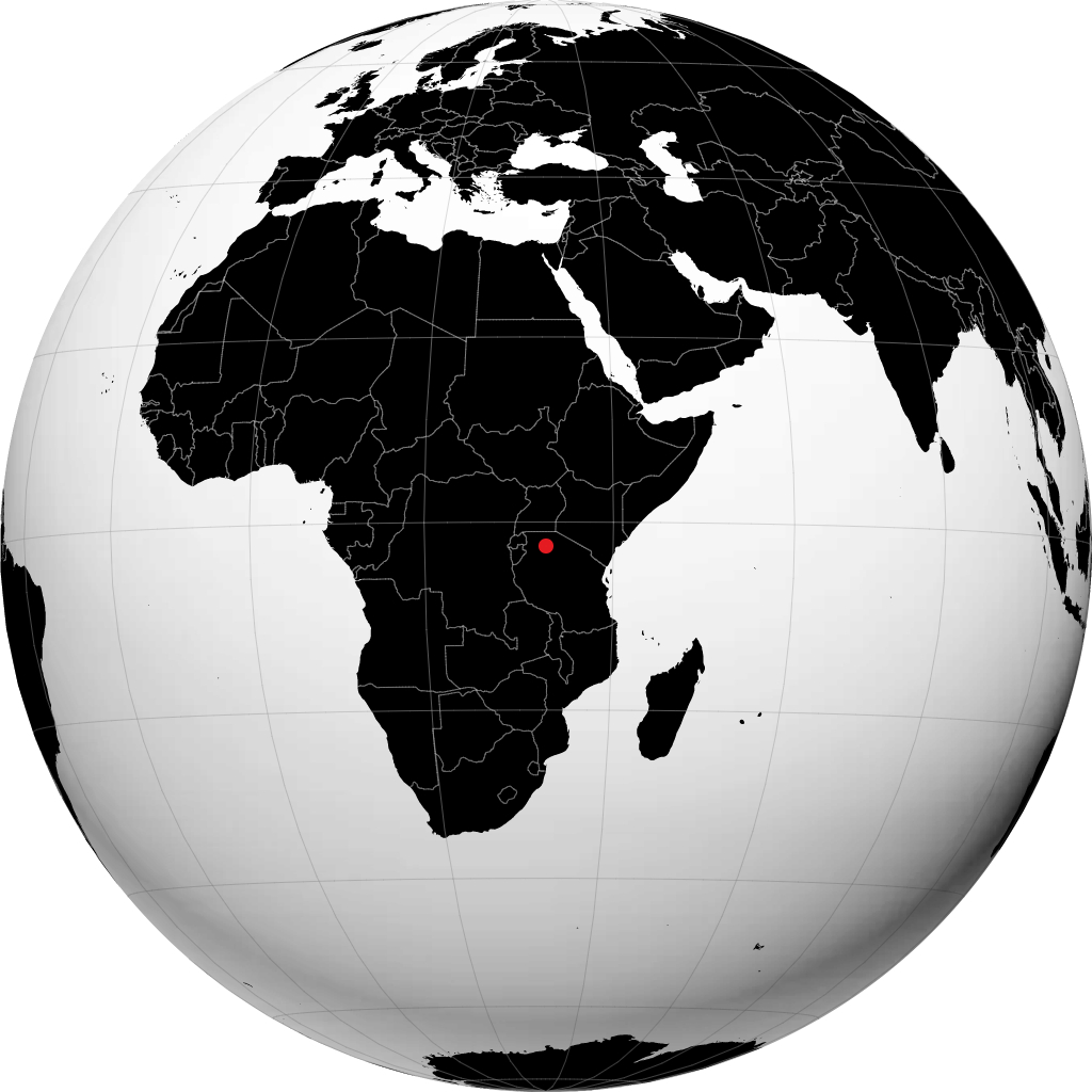 Mwanza en el globo
