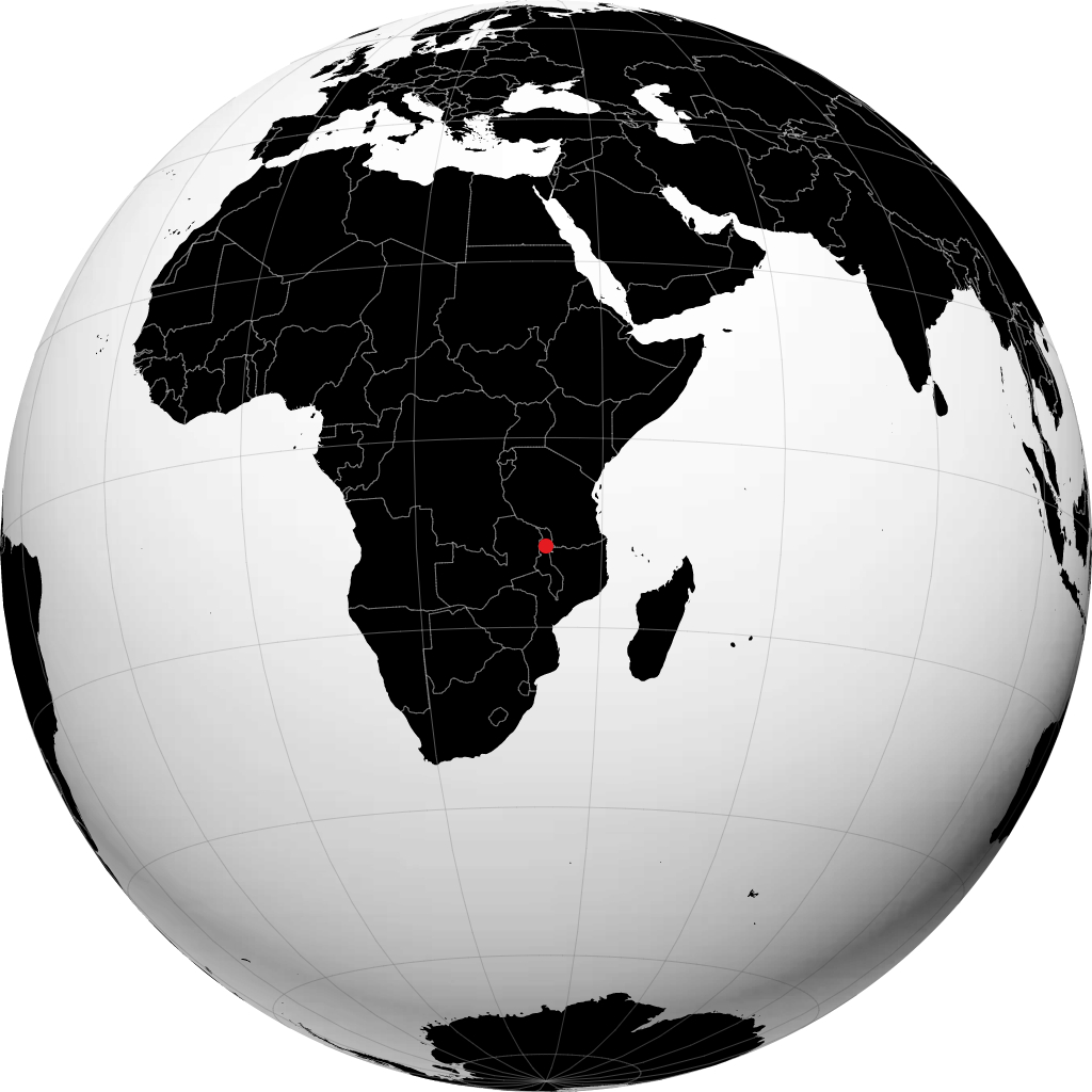 Mzuzu en el globo