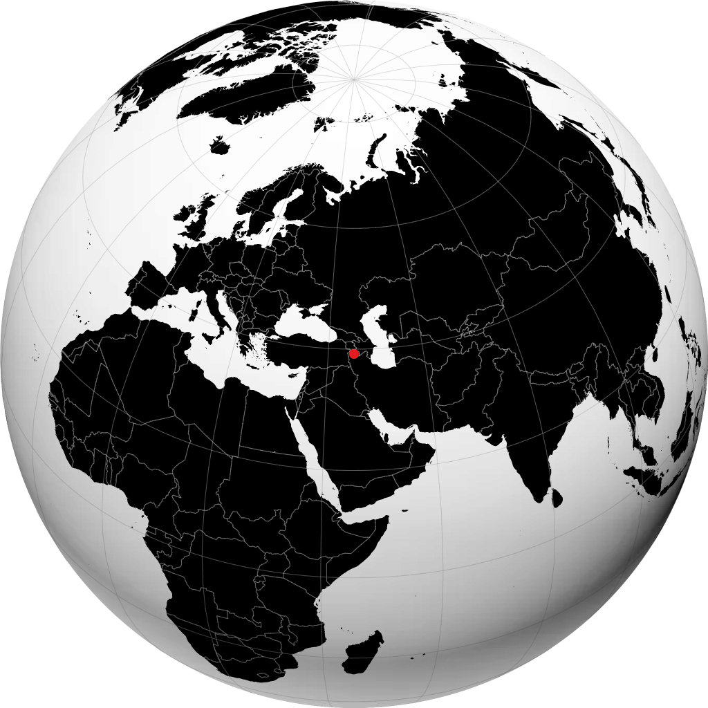 Nakhchivan en el globo