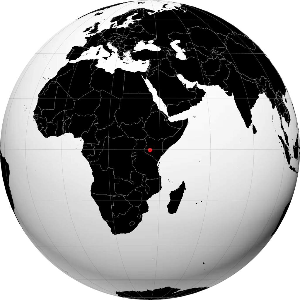 Nakuru en el globo