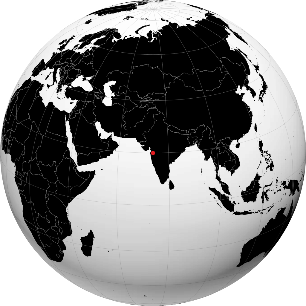 Nashik en el globo