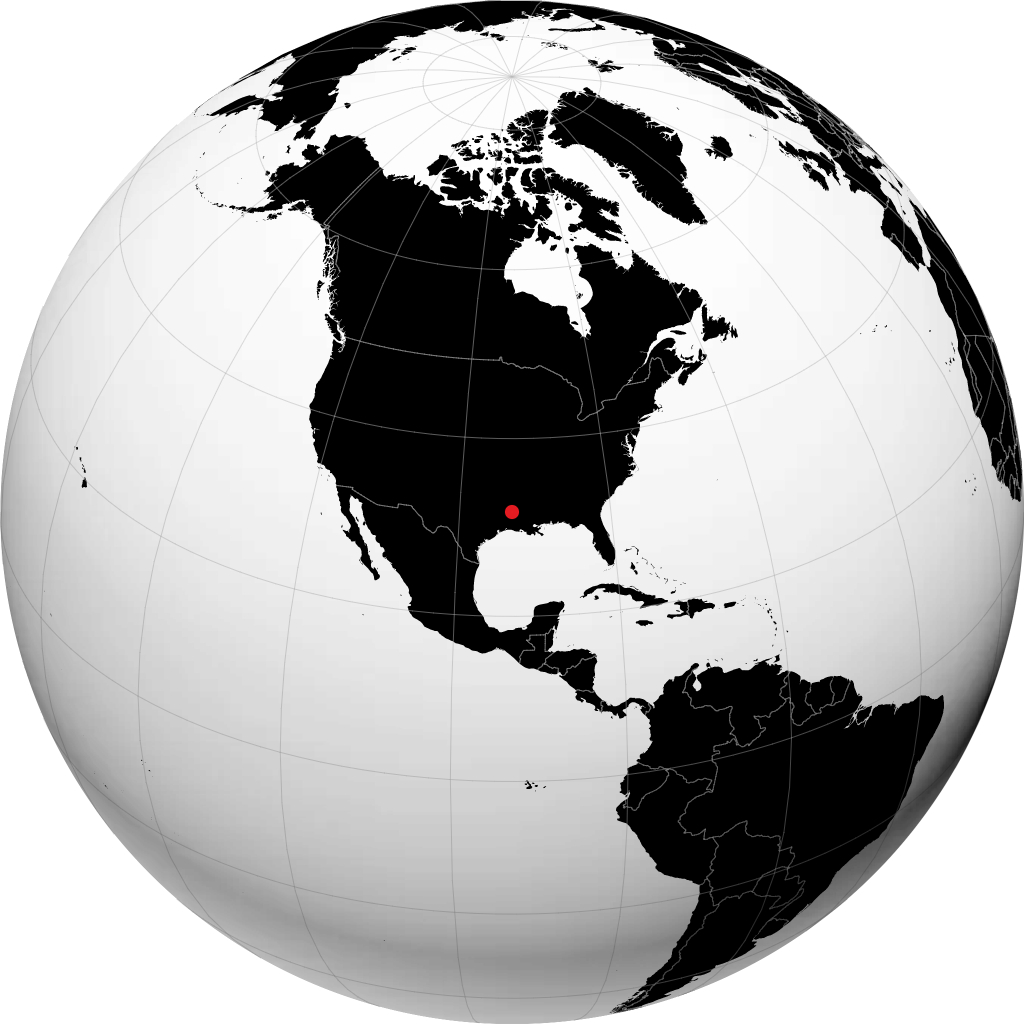 Natchitoches en el globo