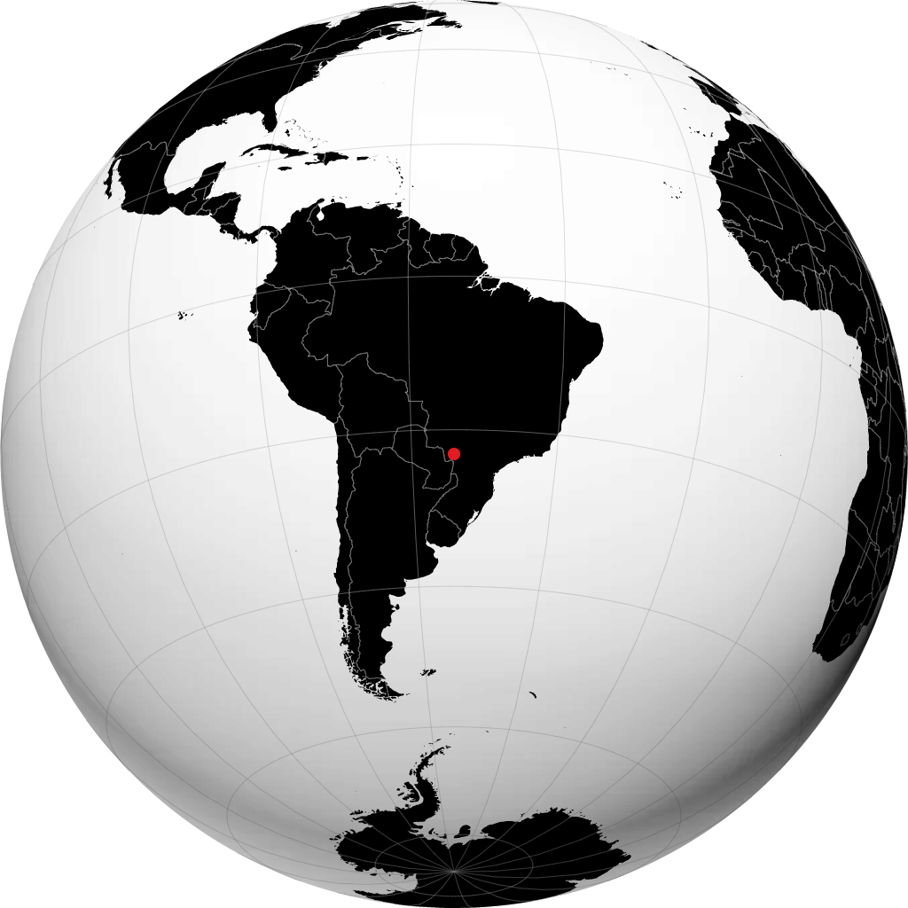 Navirai en el globo