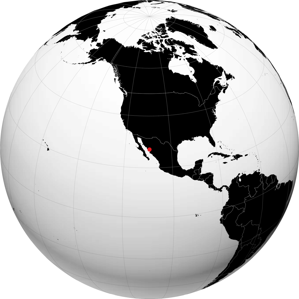Navojoa en el globo