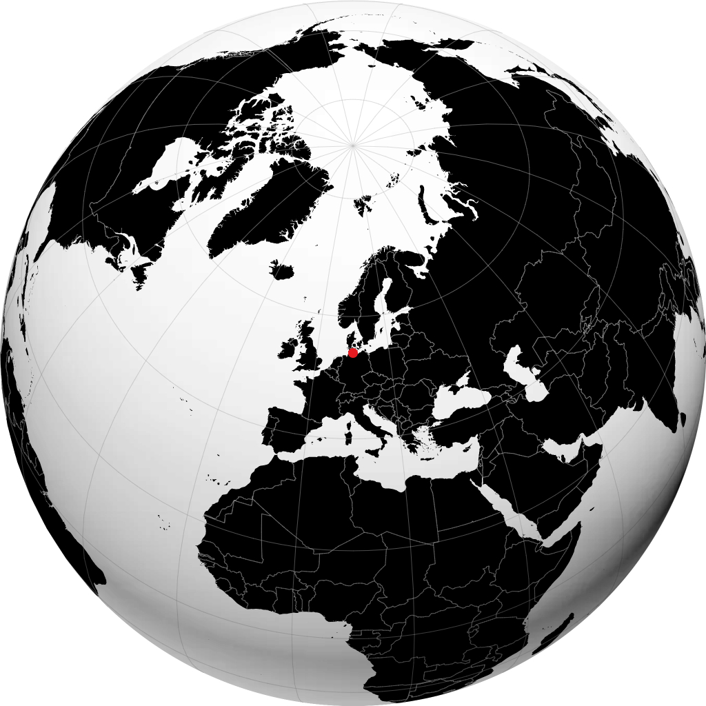 Neumünster en el globo