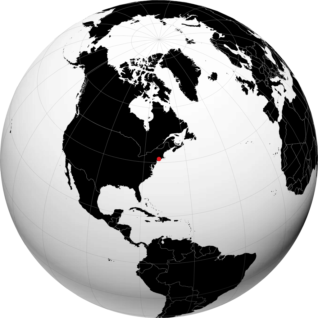 New Haven en el globo