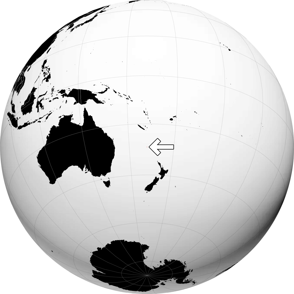 Isla Norfolk en el globo