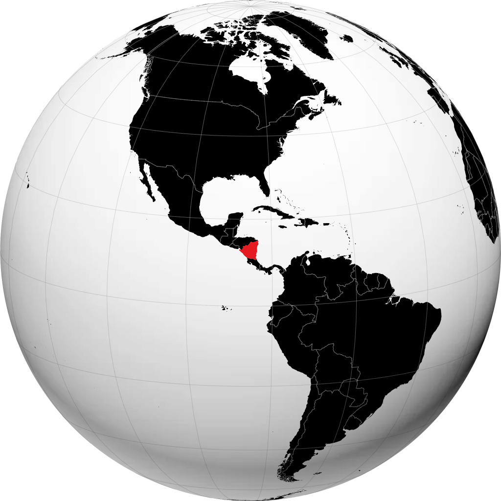 Nicaragua en el globo