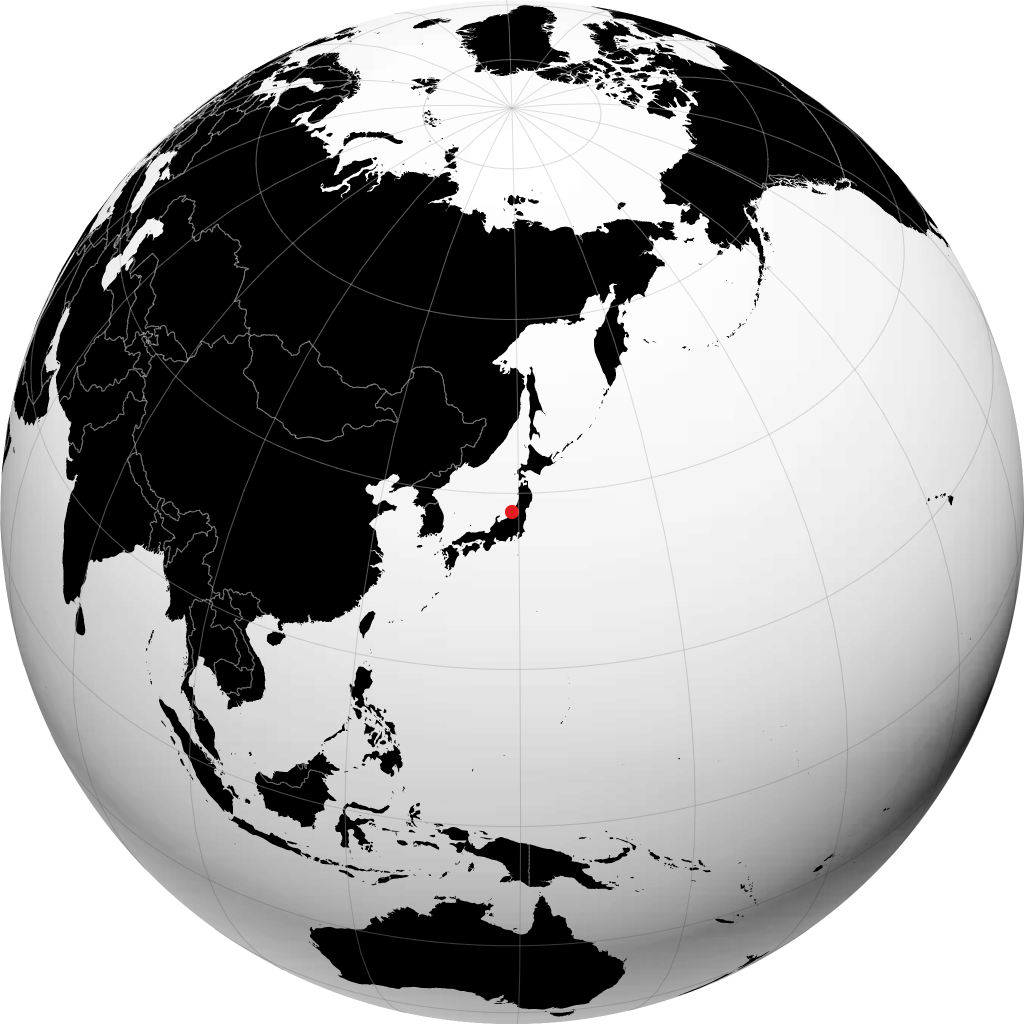 Niigata en el globo