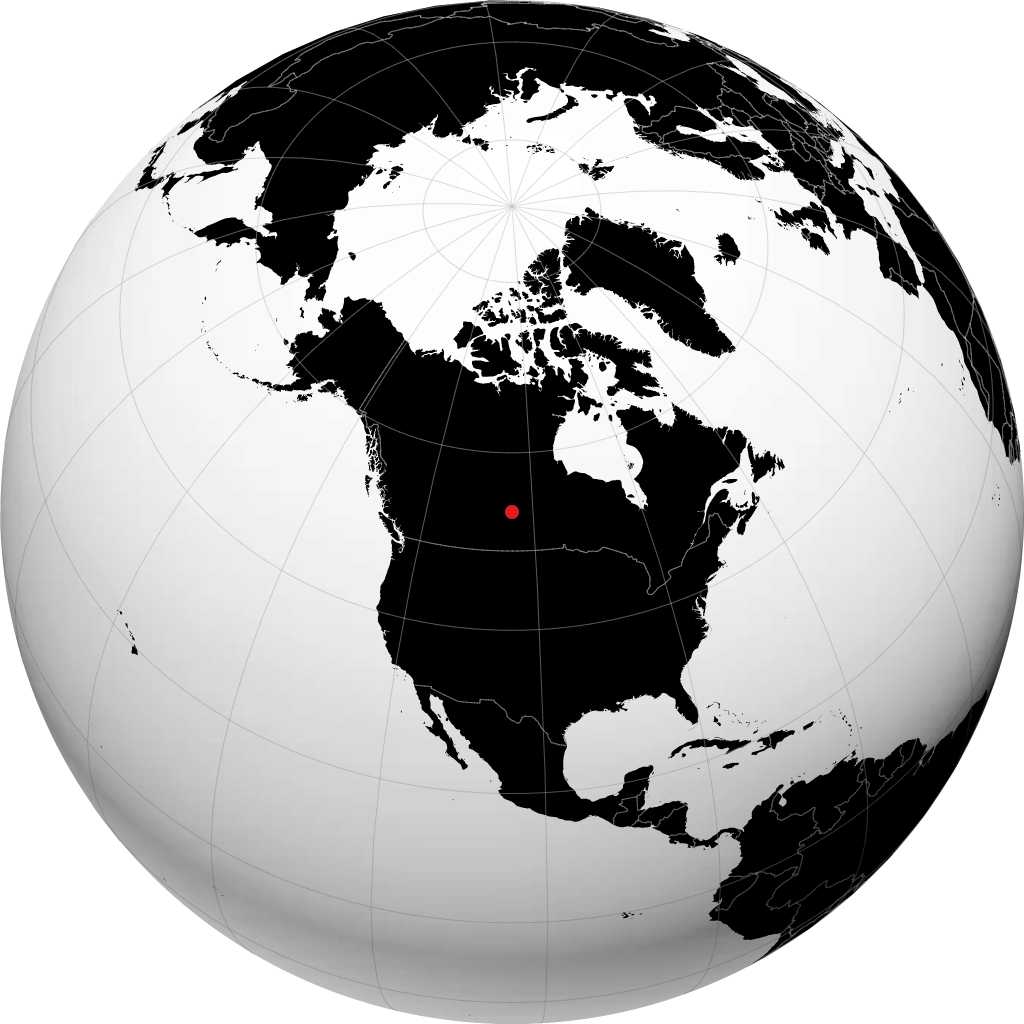 Nipawin en el globo