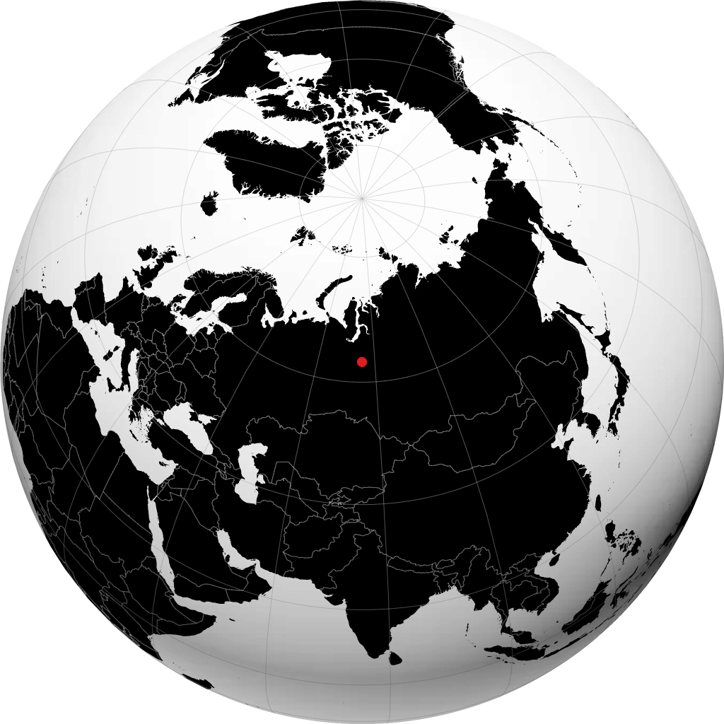 Noyabrsk en el globo