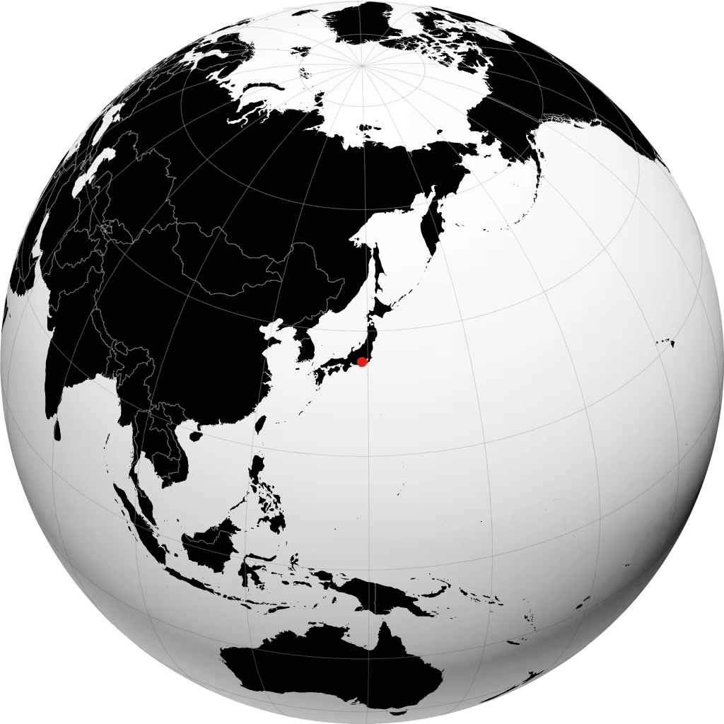 Numazu en el globo
