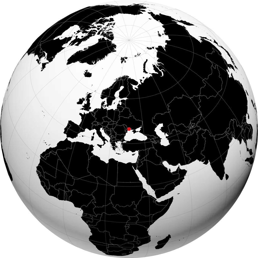 Odesa en el globo