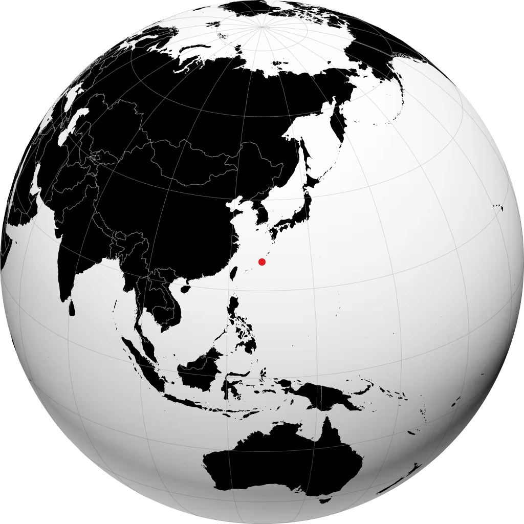 Okinawa en el globo