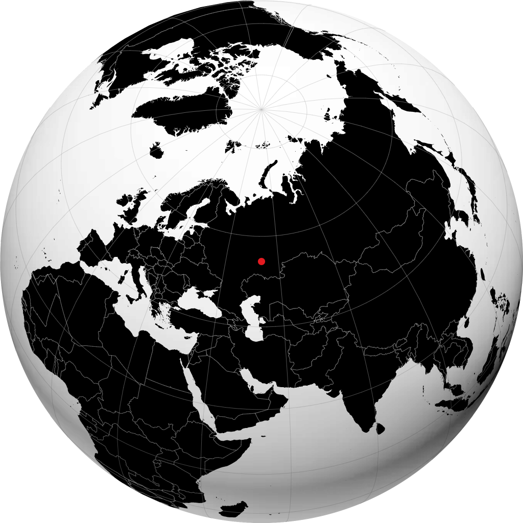 Oktyabrskiy en el globo
