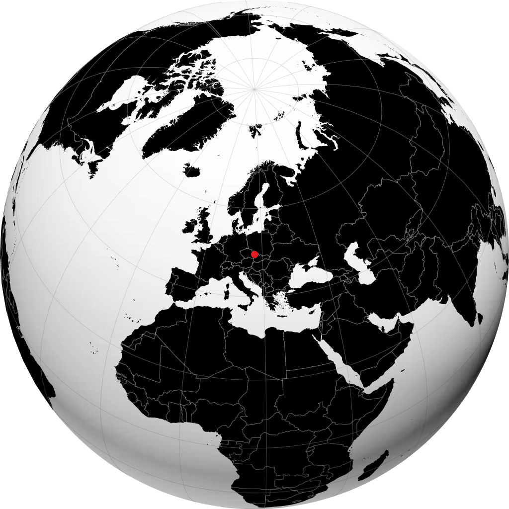 Olomouc en el globo