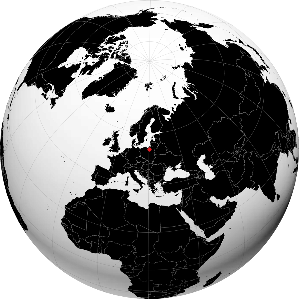 Olsztyn en el globo