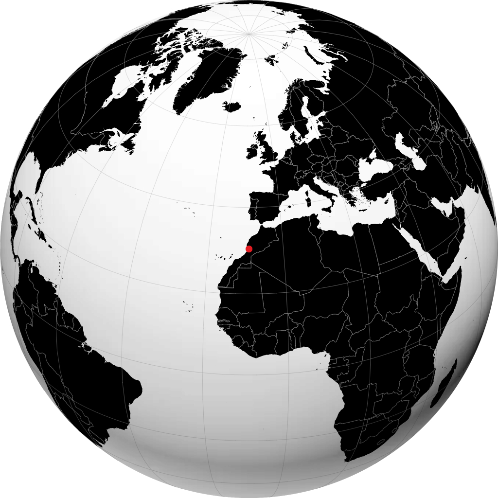 Oulad Teima en el globo